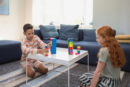 BS Toys,drewniana gra logiczna Tajna wieża