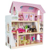BOPPI, Drewniany domek z balkonem dla lalek  - 3 piętra 