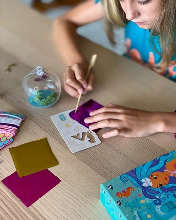 Box Candiy, zestaw kreatywny Terrarium Syrenka