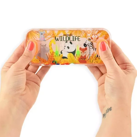 Gra wodna 15 cm/2 przyciski - Dzikie zwierzątka - mix wzorów