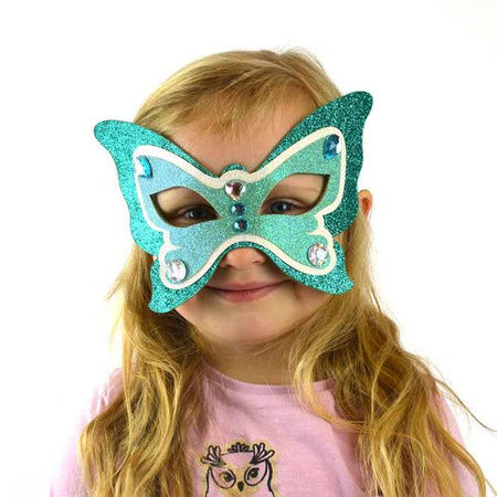 Brokatowa maska - mix wzorów