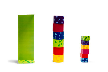 BS Toys,drewniana gra logiczna Tajna wieża