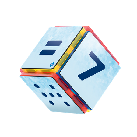 COBLO, nakładki na klocki - Cyfry 60 szt