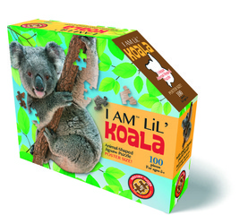 Puzzle konturowe dla dzieci - Madd Capp I Am Lil Koala 100 el