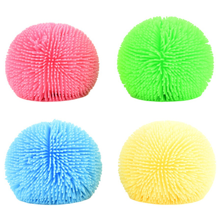 Włochaty gniotek sensoryczny 7,3 cm - mix kolorów