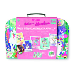 Box Candiy, zestaw kreatywny XL  Walizka Jednorożce