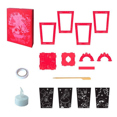 Zestaw Kreatywny Zdrapka Lampion