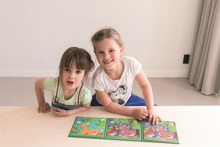 Puzzle Magnetyczne Książka Podróżna w Lesie