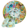Okrągłe puzzle dla dzieci 58 cm - Boppi Zwierzęta Świata 150 el