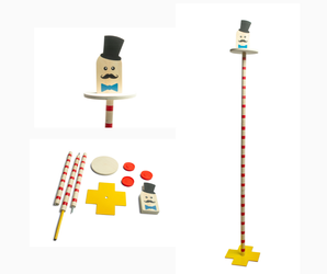 BS Toys, drewniana gra zręcznościowa Zrzuć Boba