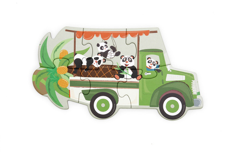 Puzzle Podłogowe Scratch Miasto 80 Elementów - uszkodzone opakowanie RABAT 5%