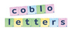 Nakładki na klocki i litery - Coblo 60 sztuk