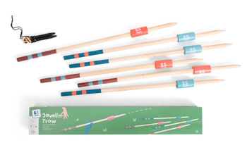 BS Toys, drewniany Zestaw rzut oszczepem