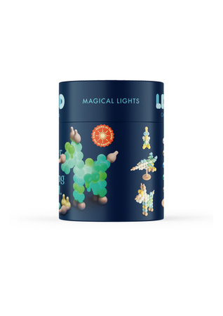 Lekkid, świecące silikonowe klocki konstrukcyjne - Magiczna lampa