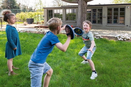 Scratch, Gra zręcznościowa Paletki rzucaj i łap - Robot