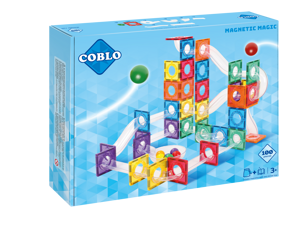 COBLO, magnetyczne klocki konstrukcyjne Kulodrom 100 elem.