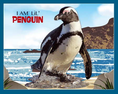 MADD CAPP, Puzzle konturowe I AM LIL' - Pingwin 100 elem.