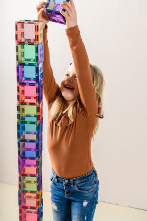 COBLO, magnetyczne klocki konstrukcyjne Basic 100 elem. + 74 edu zadania