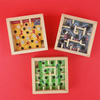  IQ puzzle drewniany labirynt ( 3 wzory )