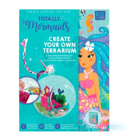 Box Candiy, zestaw kreatywny Terrarium Syrenka