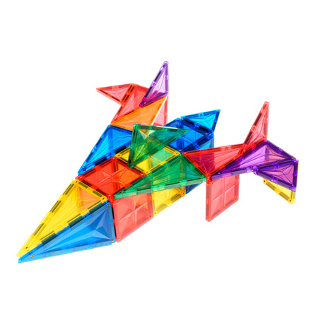 COBLO, magnetyczne klocki konstrukcyjne Basic 100 elem. + 74 edu zadania