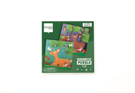 Puzzle Magnetyczne Książka Podróżna w Lesie