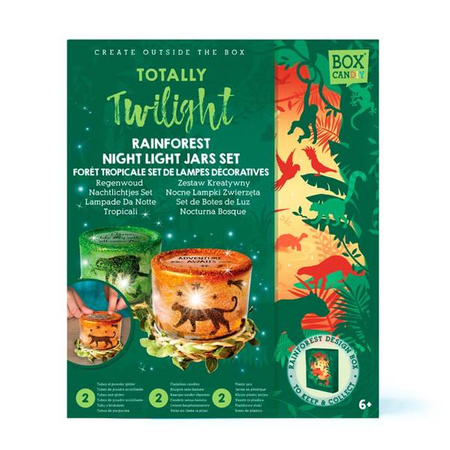 Box Candiy, zestaw kreatywny Nocne lampki - Zwierzęta (2 szt)