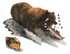 MADD CAPP,  Puzzle konturowe I AM - Grizzly 1000 elem.