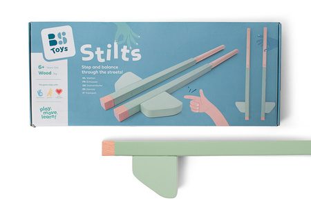 Drewniane szczudłą dla dzieci 110 cm - BS Toys