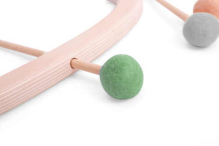 BS Toys, drewniany zestaw łuk i tarcza