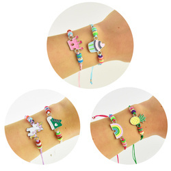 Zestaw bransoletek  - mix wzorów