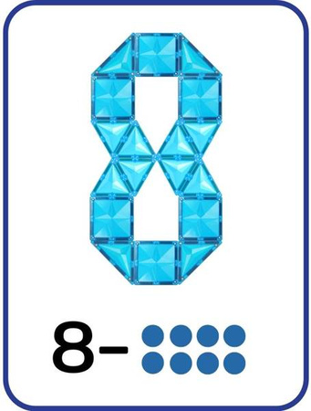 COBLO, magnetyczne klocki konstrukcyjne Basic 100 elem. + 74 edu zadania