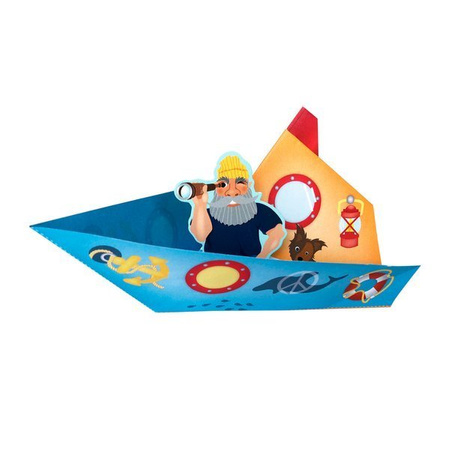 Box Candiy, zestaw artystyczny origami Statki i podwodny świat