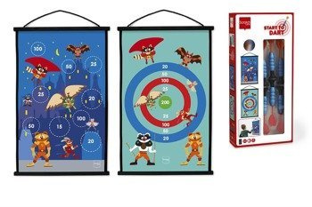 Scratch, START TO DART - rzutki Superbohater