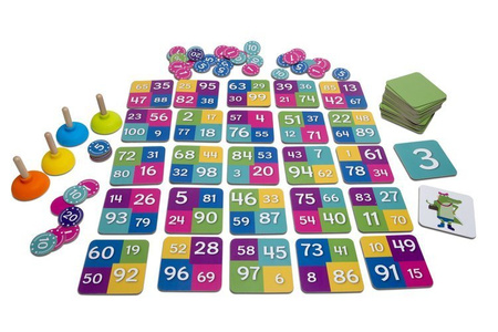 Gra logiczna i matematyczna dla dzieci - BS Toys Modny Krokodyl