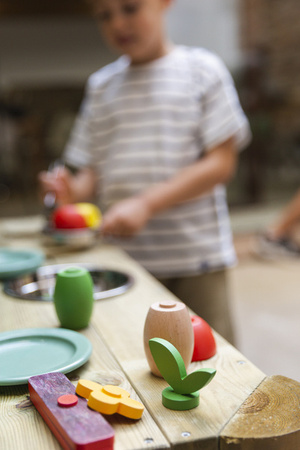 Lekkid, drewniane klocki konstrukcyjne- Jedzenie