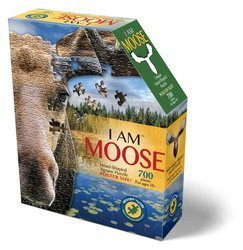Puzzle konturowe dla dzieci - gra Madd Capp I Am Moose 700 el