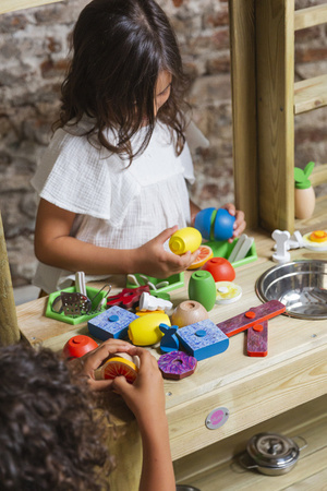 Lekkid, drewniane klocki konstrukcyjne- Jedzenie