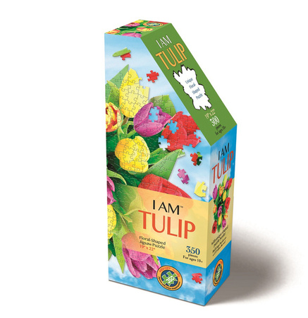 MADD CAPP, Puzzle konturowe I AM - Tulipany 350 elem.