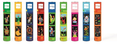 Scratch, Rzutki magnetyczne Szalone Ludziki, rozmiar L