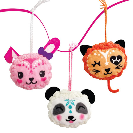 Box Candiy, zestaw artystyczny Szydełkowe zwierzątka