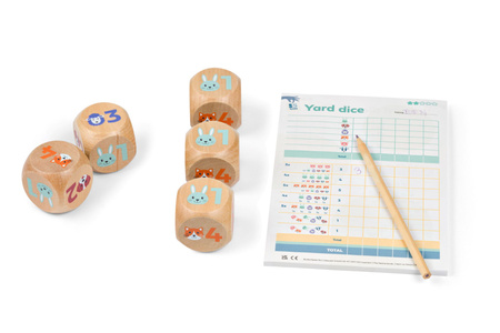 BS Toys, drewniana gra na spostrzegawczość Gra w kości