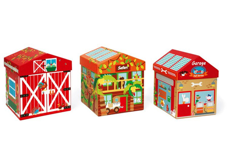 Scratch, Domek GARAŻ 2w1