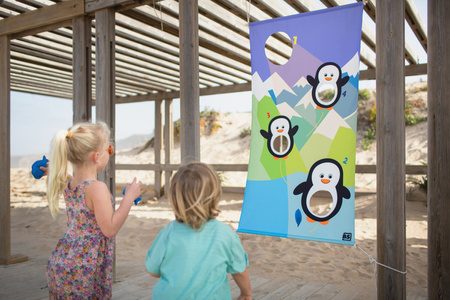 Gra zręcznościowa dla dzieci - BS Toys Tarcza Nakarm Pingwiny