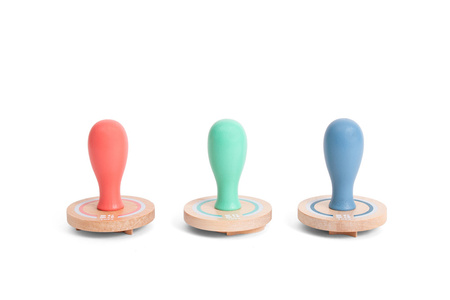 BS Toys, Zestaw drewnianych stempli na piachu