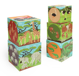 Scratch, Piramida edukacyjna Jumbo - Zwierzęta świata