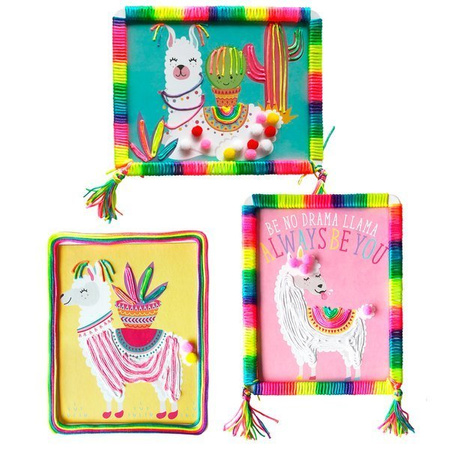 Box Candiy, zestaw artystyczny Lama i pompony