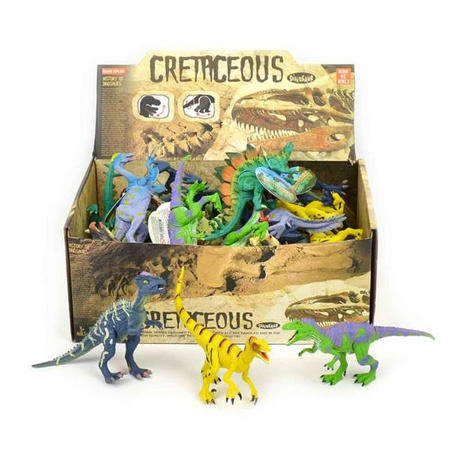 Figurki dinozaurów 12-16 cm - mix wzorów