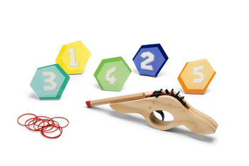 Strzelnica dla dzieci - zabawka BS Toys 1 2 3