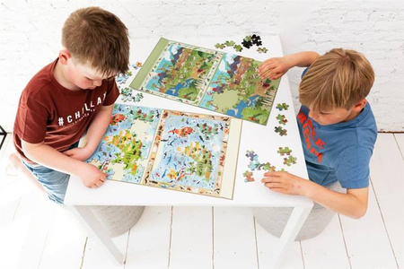 Scratch, 2 w 1 Puzzle magnetyczne i gra obserwacyjna - Kosmos 30 el.